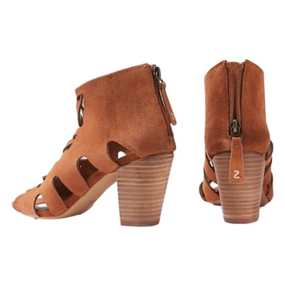 Zodiac Womens Camila Chestnut Cut-Out Heel Gladiator‎ Sandal Size 9 - Picture 11 of 11